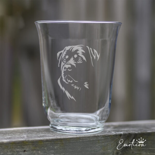 Vas/ljuslykta rottweiler