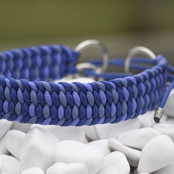 Halsband i Blueberry Muffin, Purple Orchid & Lavender Purple