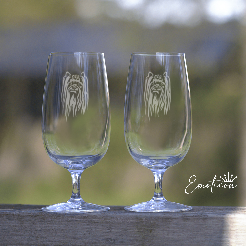 Ölglas yorkshireterrier