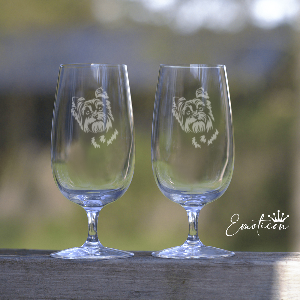 Ölglas yorkshireterrier