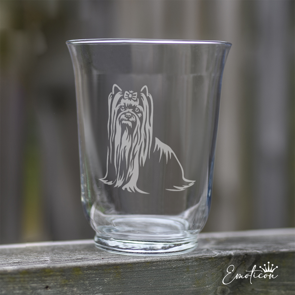 Vas/ljuslykta yorkshireterrier