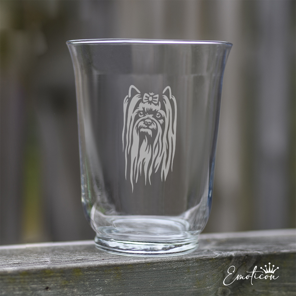 Vas/ljuslykta yorkshireterrier