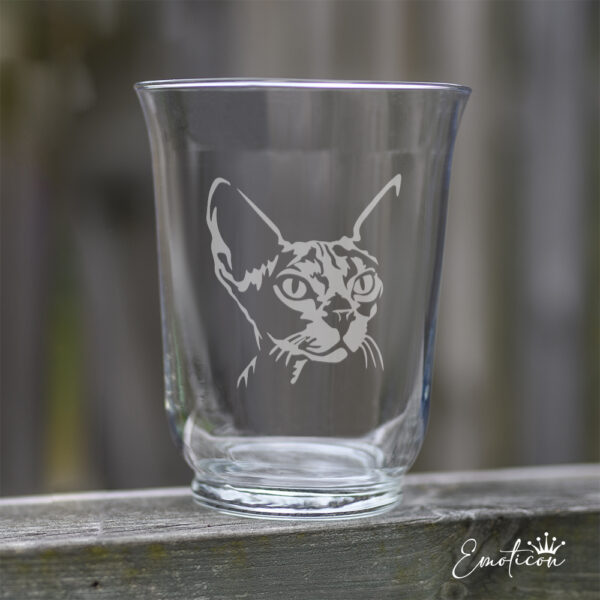 Vas/ljuslykta katt - sphynx