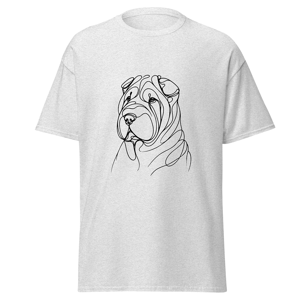 T-shirt shar pei
