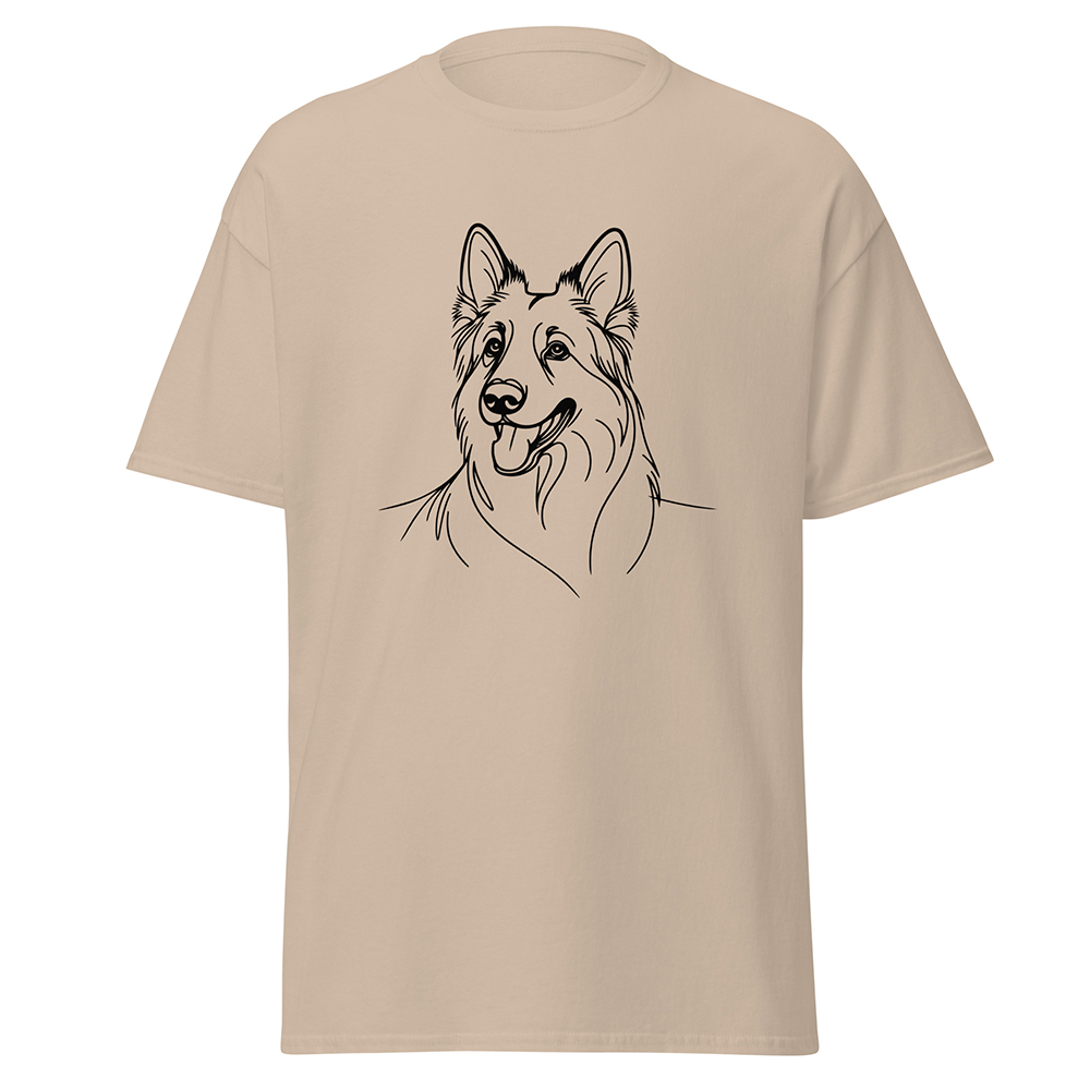 T-shirt tysk schäferhund