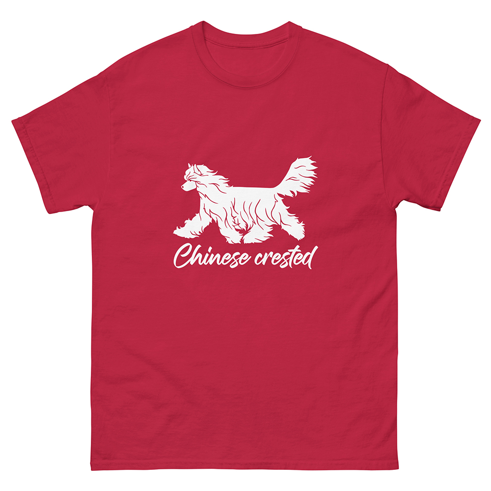 T-shirt chinese crested dog