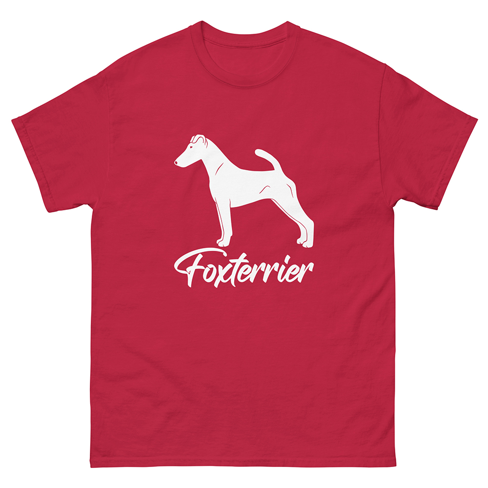 T-shirt foxterrier, släthårig
