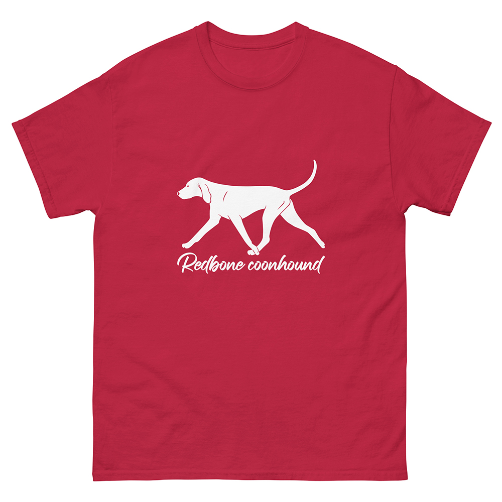 T-shirt redbone coonhound