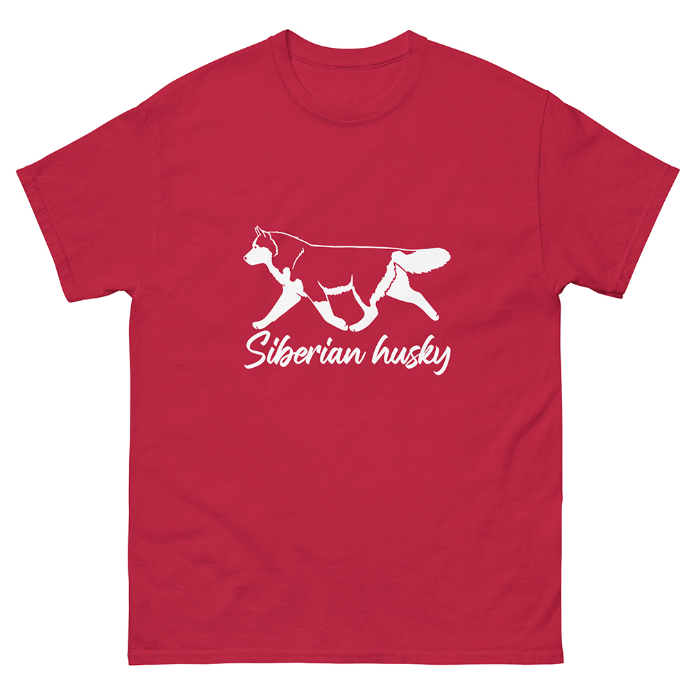 T-shirt siberian husky
