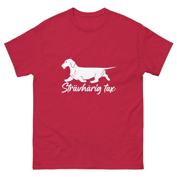 T-shirt strävhårig tax