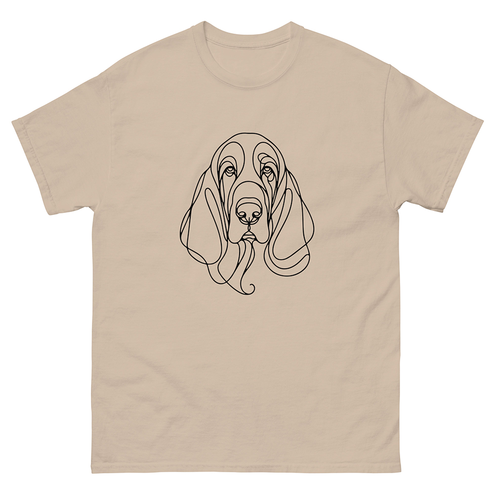 T-shirt basset hound - Bild 5