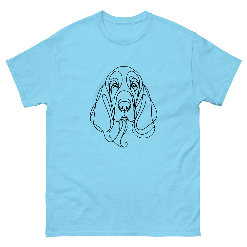 T-shirt basset hound - Bild 4