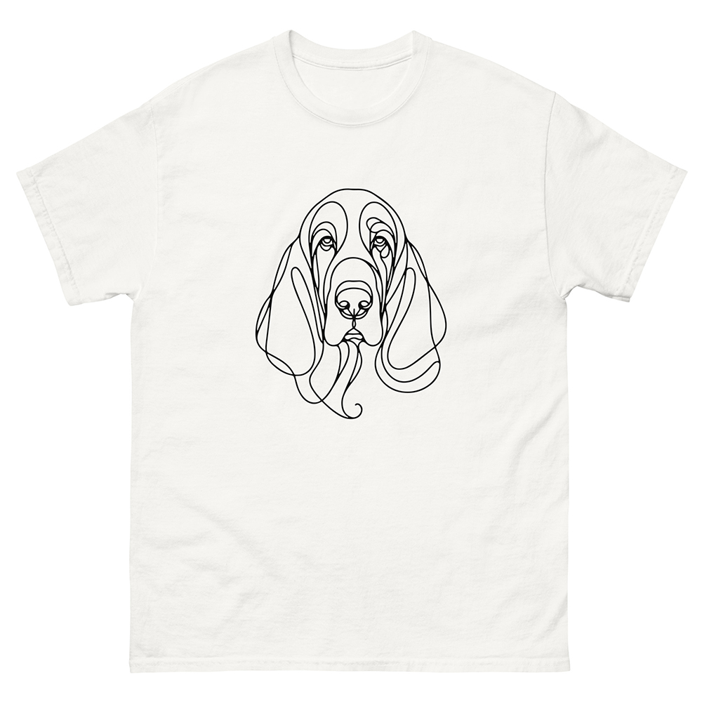 T-shirt basset hound - Bild 3