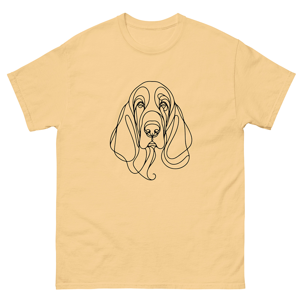 T-shirt basset hound - Bild 2