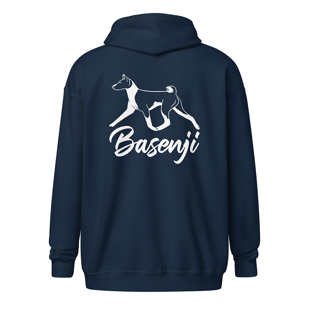 unisex-heavy-blend-zip-hoodie-navy-back-Basenji 1153 sv