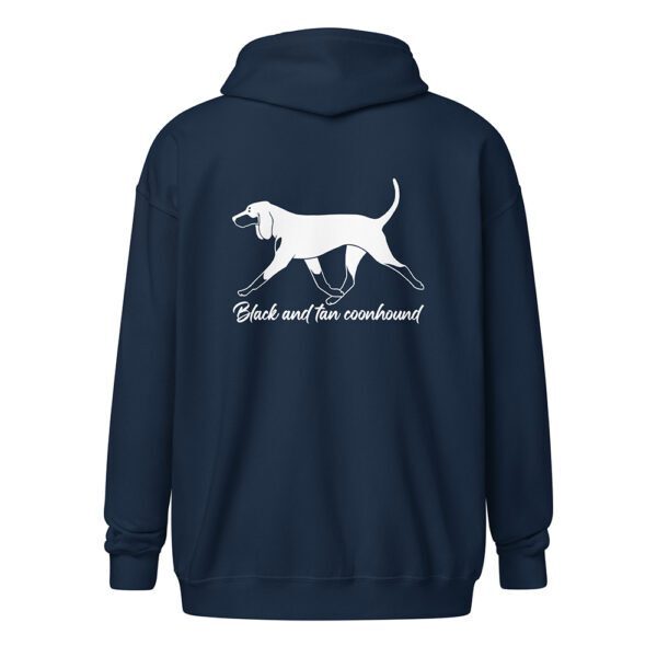 Hoodie black and tan coonhound