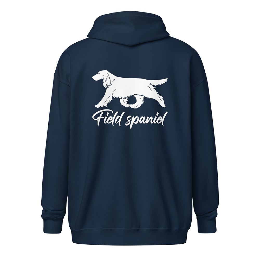 unisex-heavy-blend-zip-hoodie-navy-back-Field spaniel 902 sv