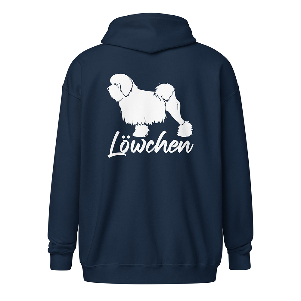 unisex-heavy-blend-zip-hoodie-navy-back-Löwchen 1125 sv