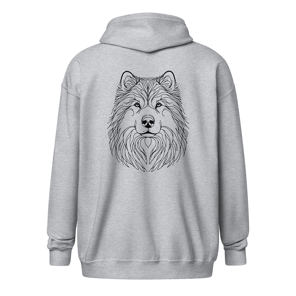 unisex-heavy-blend-zip-hoodie-sport-grey-Alaskan malamute LA004