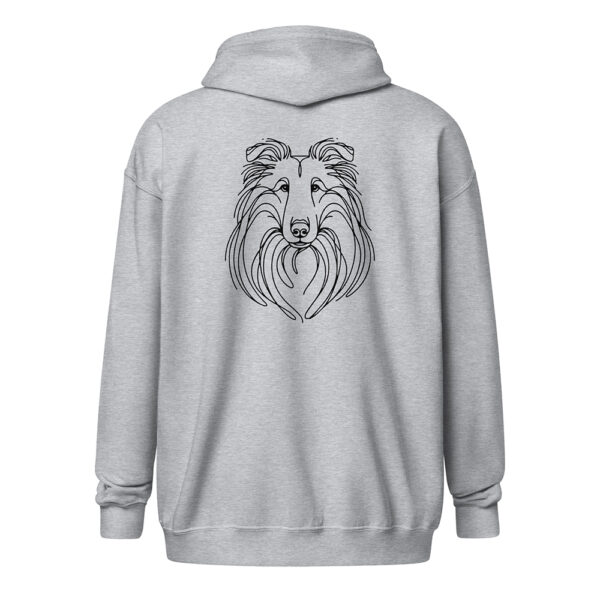 Hoodie collie, långhårig
