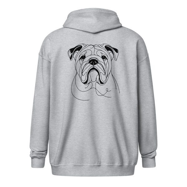 Hoodie engelsk bulldogg