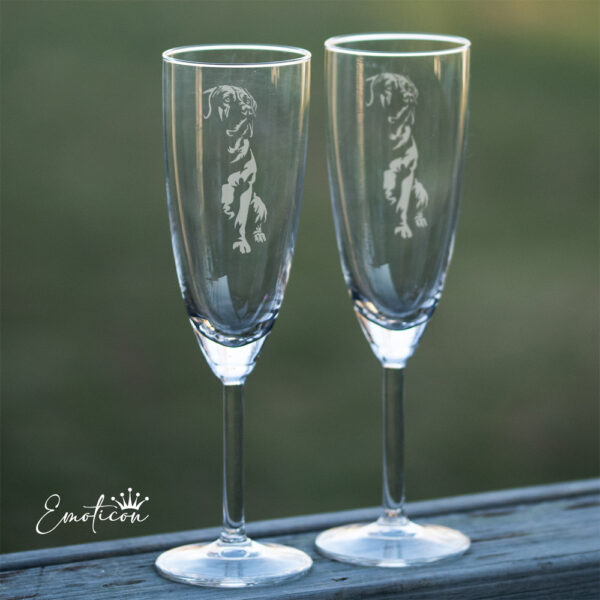 Champagneglas boerboel