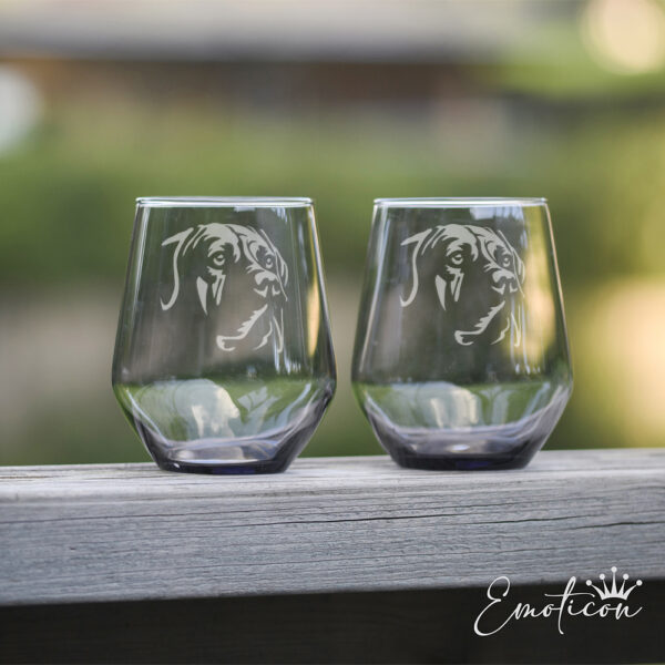 Grå glas boerboel