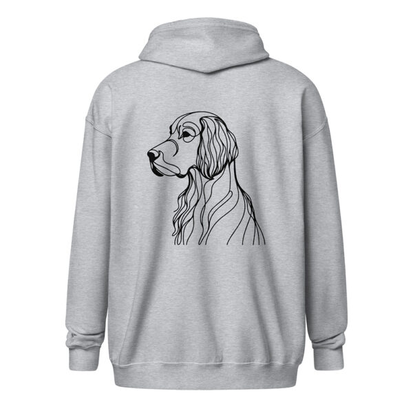Hoodie irländsk setter