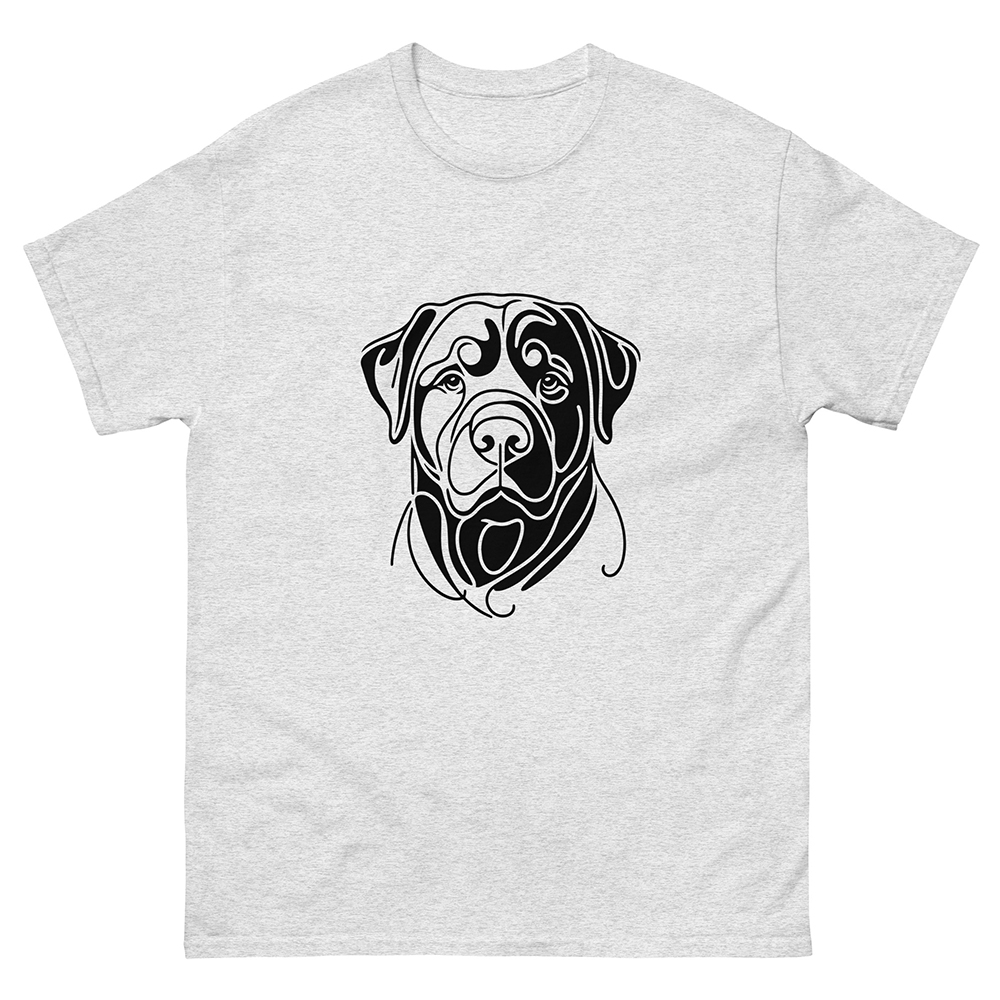unisex-classic-tee-ash-Rottweiler LA140