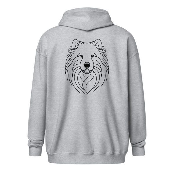 Hoodie american eskimo dog