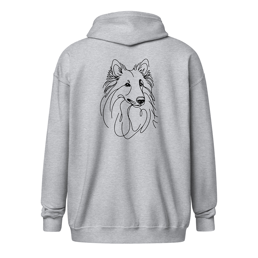 unisex-heavy-blend-zip-hoodie-sport-grey-Belgisk vallhund tervueren LA022