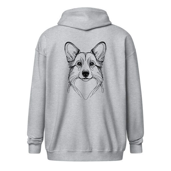 Hoodie welsh corgi cardigan