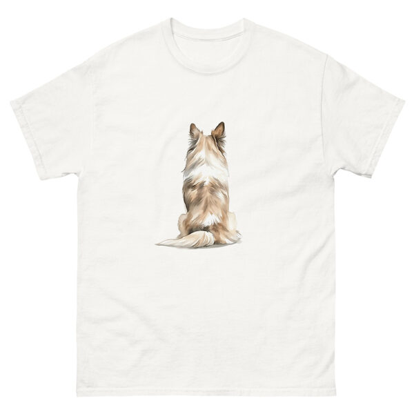 T-shirt collie, långhårig