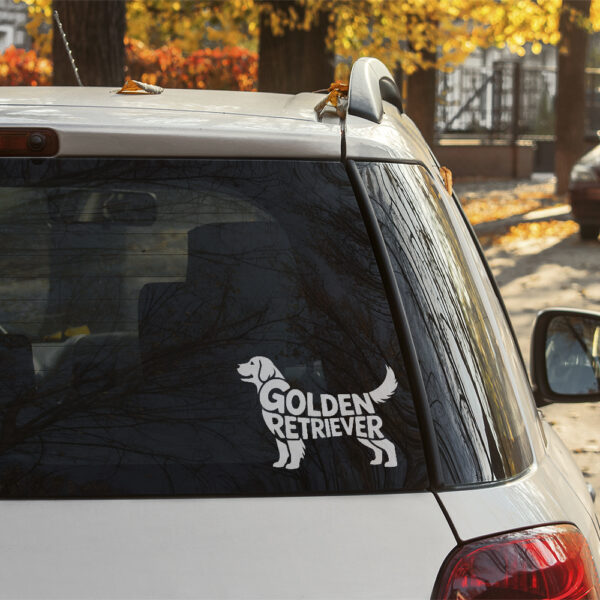 Dekal golden retriever