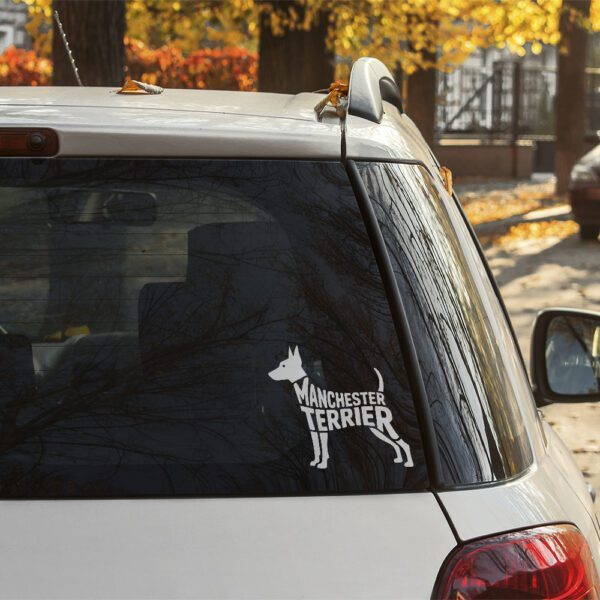 Dekal manchesterterrier