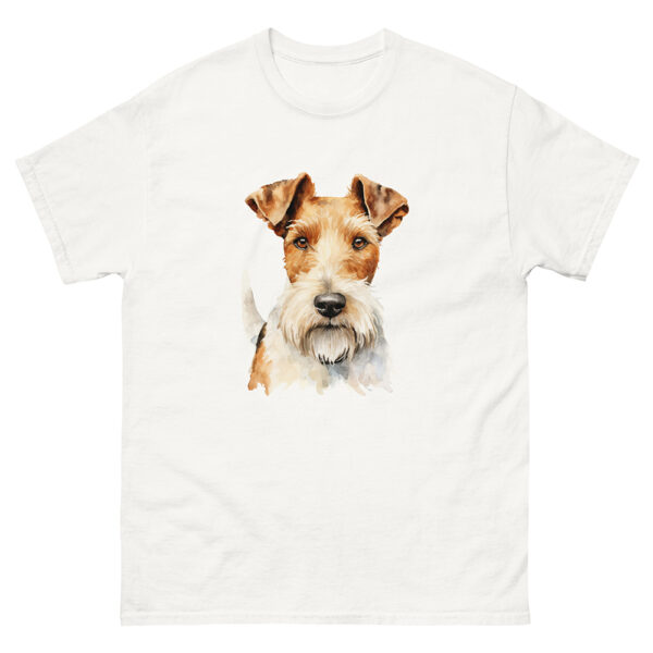 T-shirt foxterrier, strävhårig