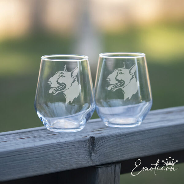 Glas bullterrier