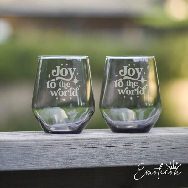 Grå glas jul - joy to the world