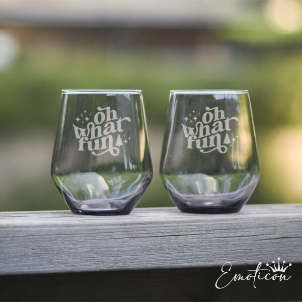 Grå glas jul - oh what fun