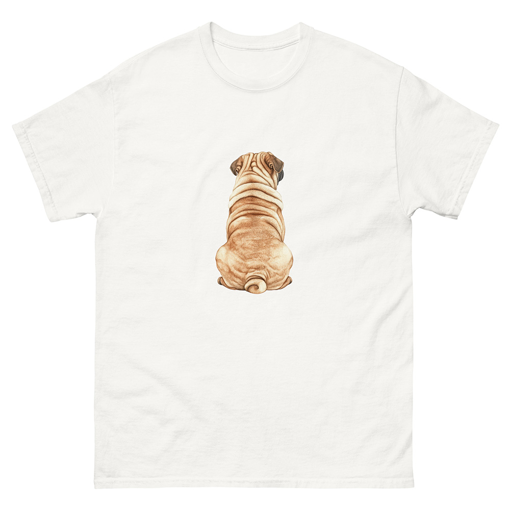 T-shirt shar pei