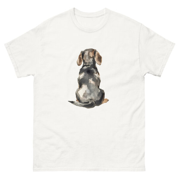 T-shirt strävhårig tax