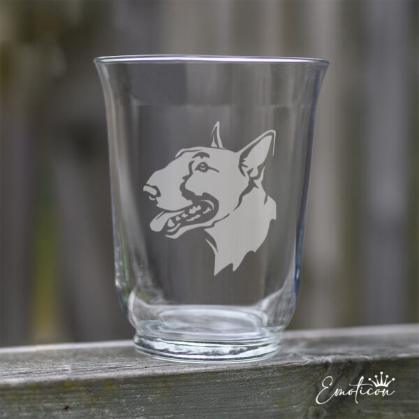 Vas/ljuslykta bullterrier