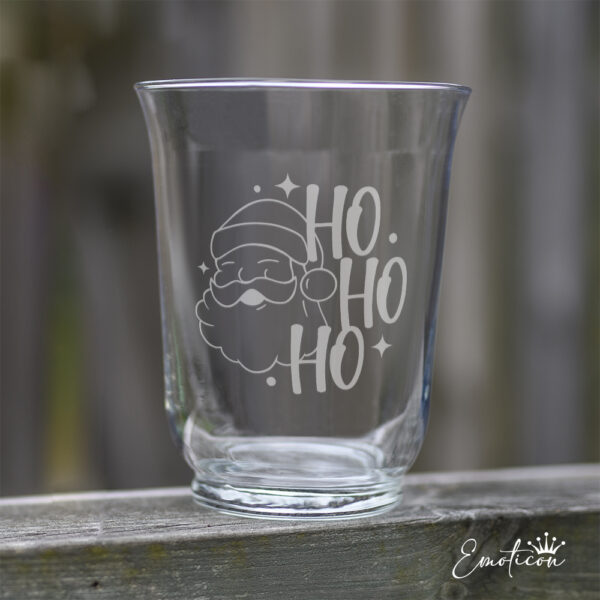 Vas/ljuslykta jul - ho ho ho