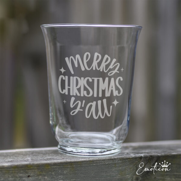Vas/ljuslykta jul - merry christmas y'all