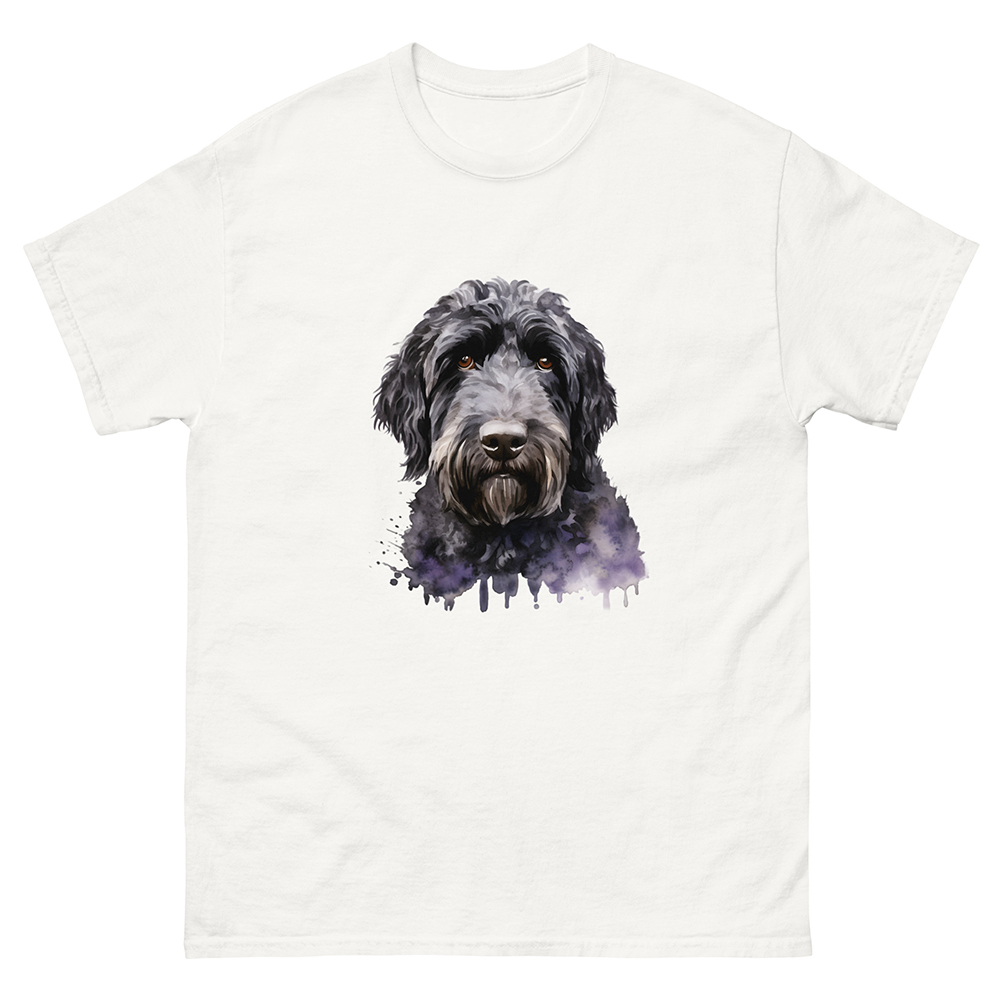 T-shirt rysk svart terrier