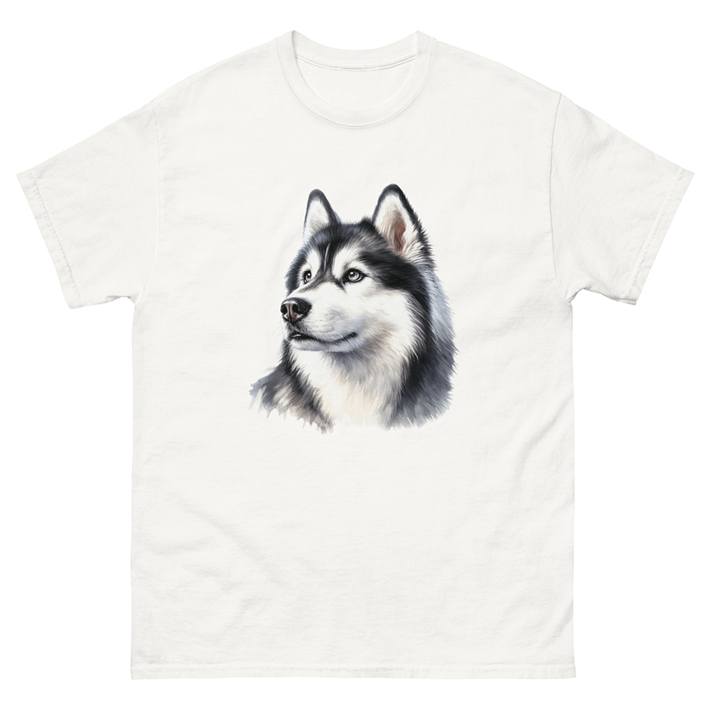 T-shirt siberian husky