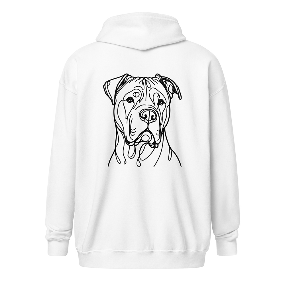 Hoodie dogo argentino - Bild 3