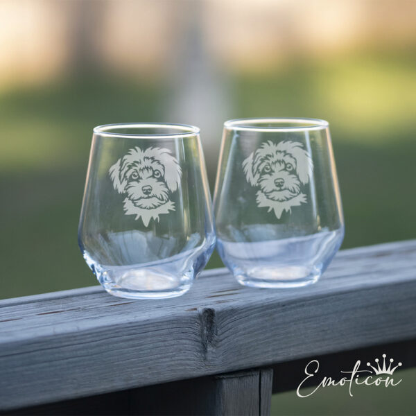 Glas maltipoo