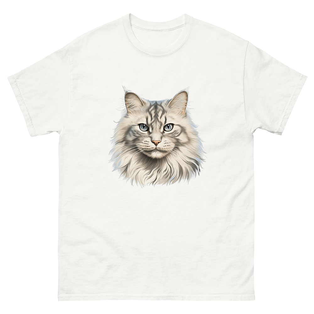 T-shirt sibirisk katt