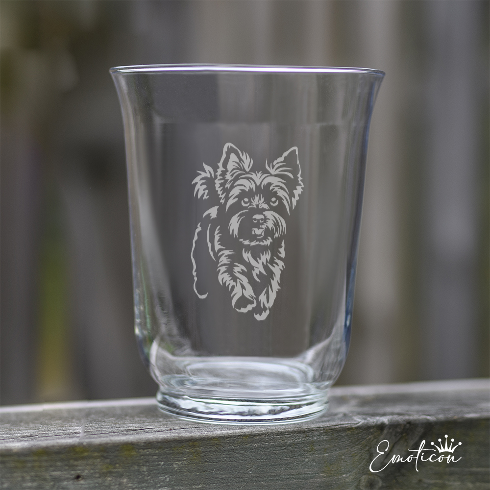 Vas/ljuslykta yorkshireterrier